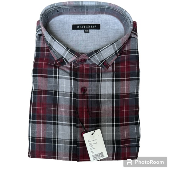 Britches Men’s Casual Button Down Shirt Size 2X - Picture 5 of 5
